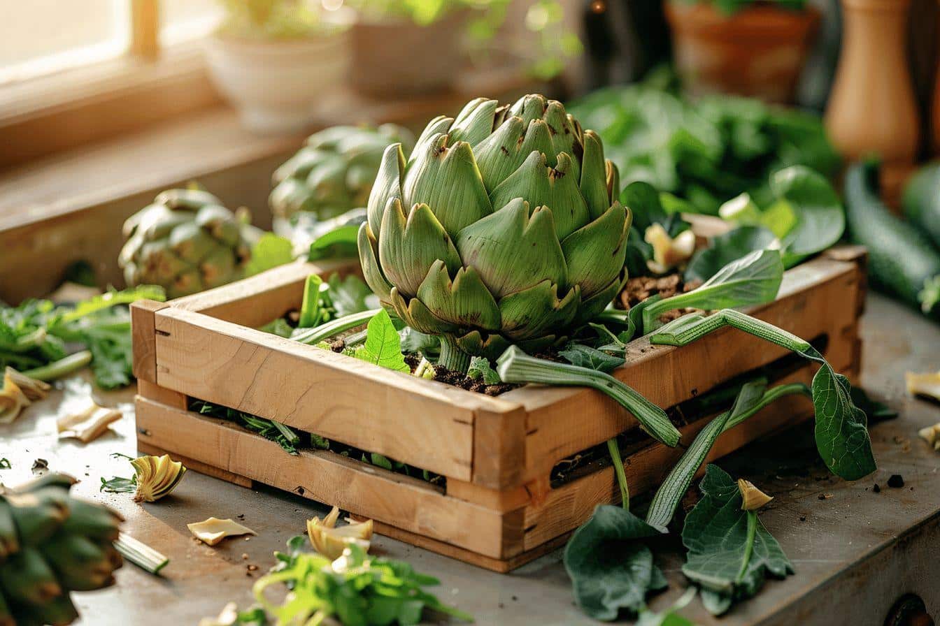 Comment composter les artichauts : guide pratique pour un compost riche et écologique