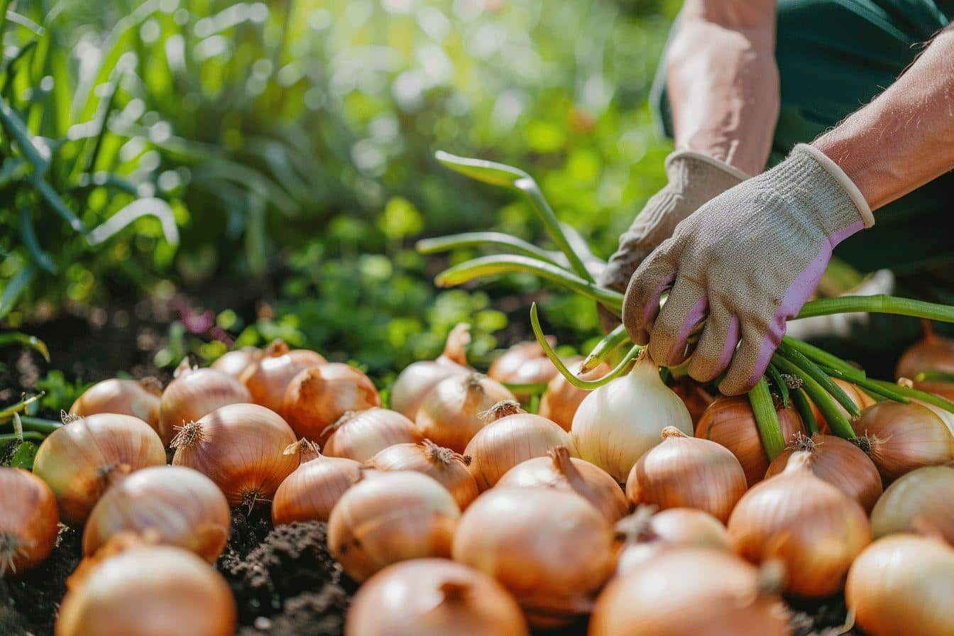 Comment récolter les oignons : guide pratique pour une cueillette réussie au potager